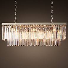 Подвесная люстра ImperiumLoft Rh 1920S Odeon Clear Glass Fringe 155093-22
