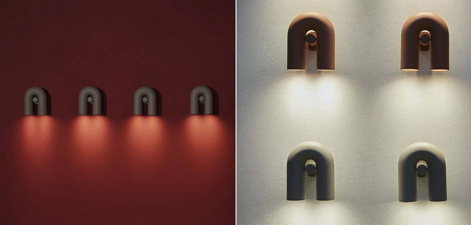 Бра ImperiumLoft FANNY Grey FANNY