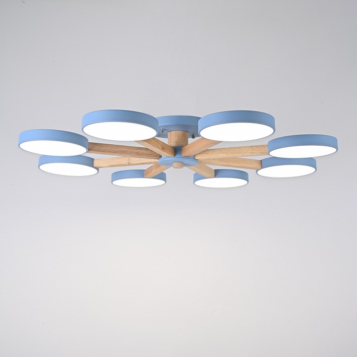 Люстра на штанге Imperiumloft TURNA Blue TURNA01