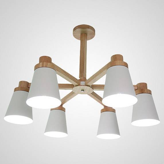 Люстра на штанге ImperiumLoft Prop White prop01