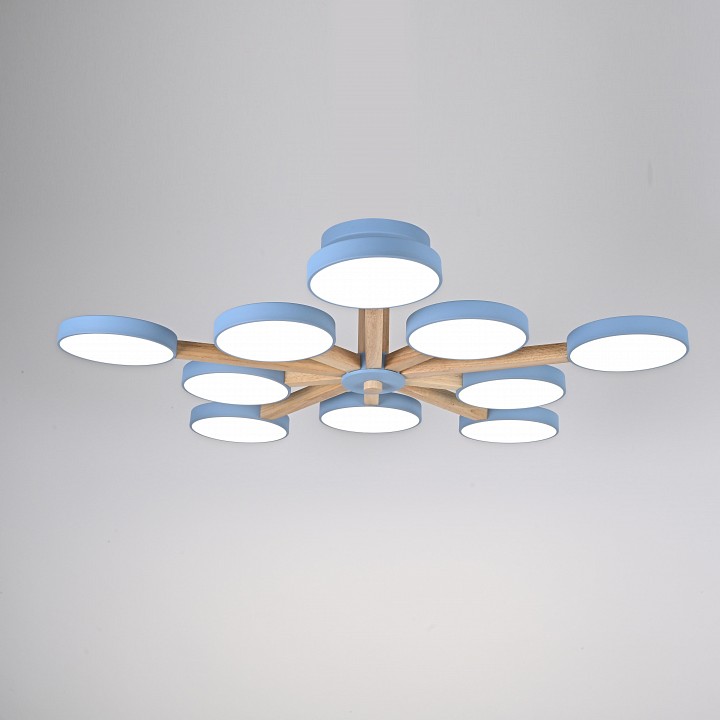 Люстра на штанге Imperiumloft TURNA Blue TURNA-B01