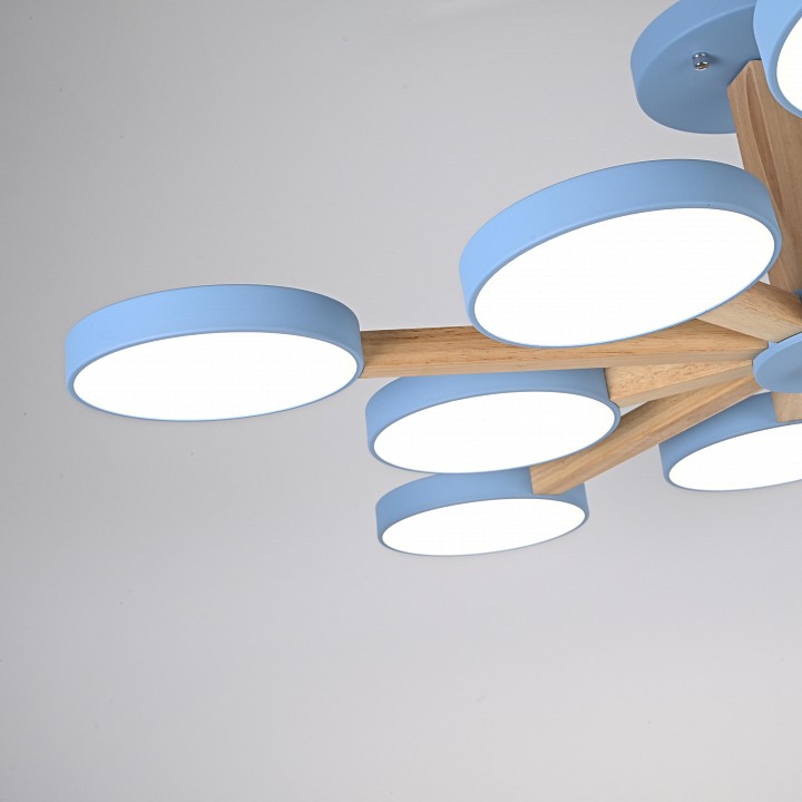 Люстра на штанге Imperiumloft TURNA Blue TURNA-B01