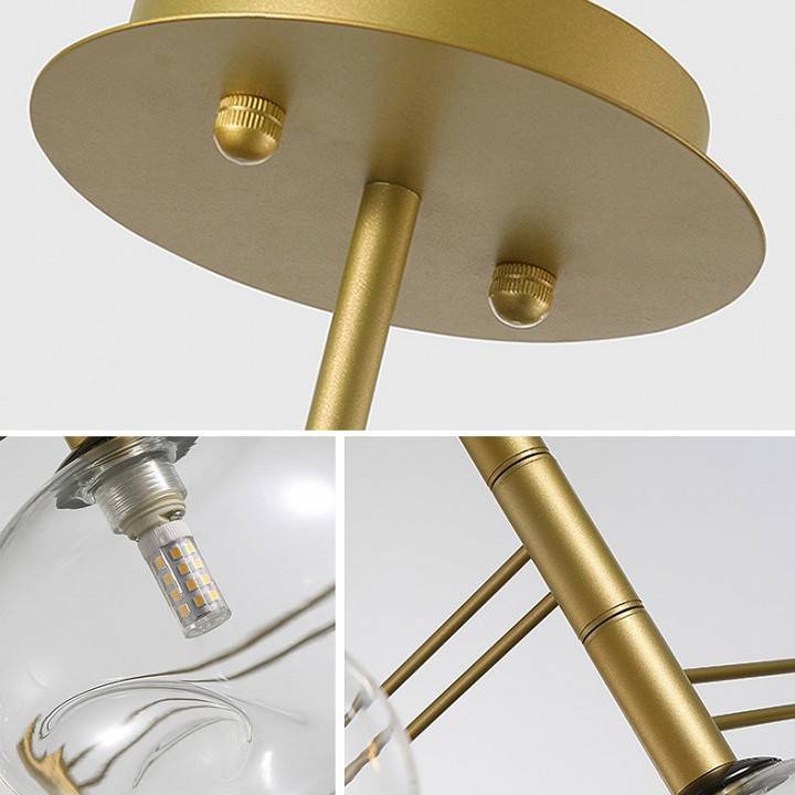 Люстра на штанге ImperiumLoft TEMPER TEMPER01