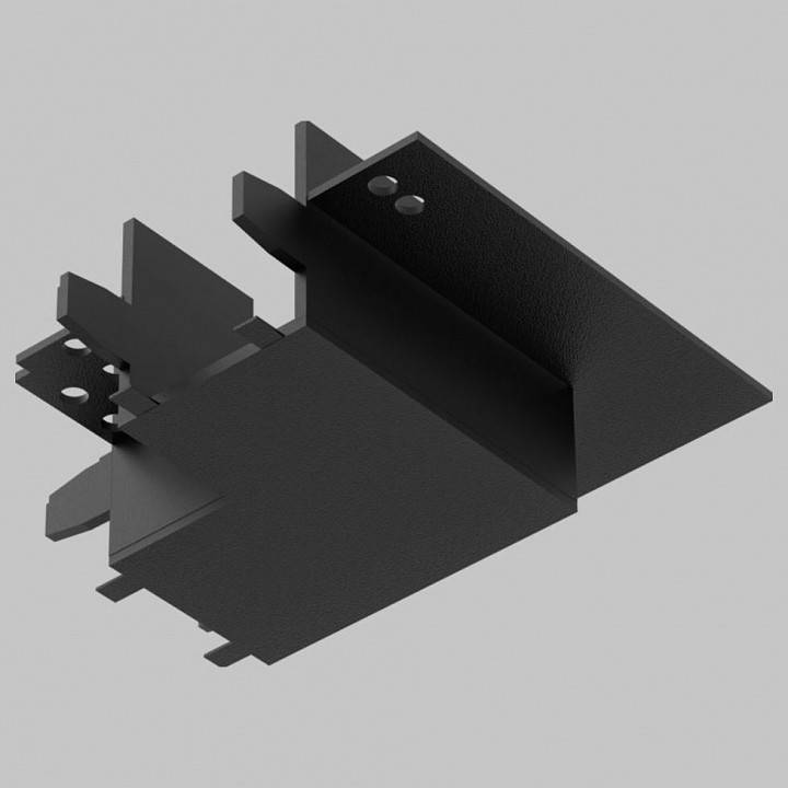 Соединитель угловой L-образный для встраиваемого трека Imex UT25 IL.0007.5100-BK