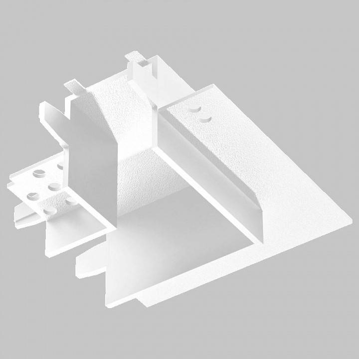 Соединитель угловой L-образный для встраиваемого трека Imex UT25 IL.0007.5100-WH