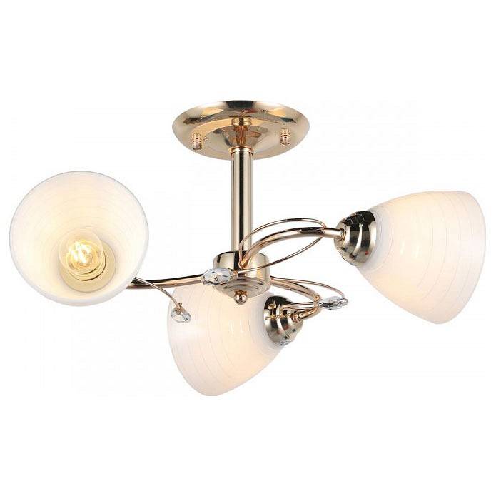 Люстра на штанге Imex 3 лампы MD.0017-3-S-FGD