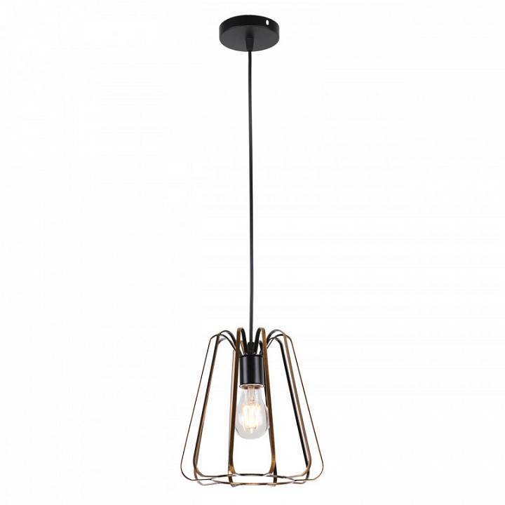 Подвесной светильник Imex MD.0301 MD.0301-1-P BK+ZGD