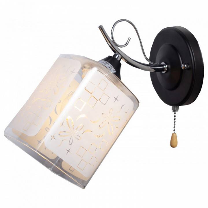 Бра Imex MD.1087-1-W BK+CH