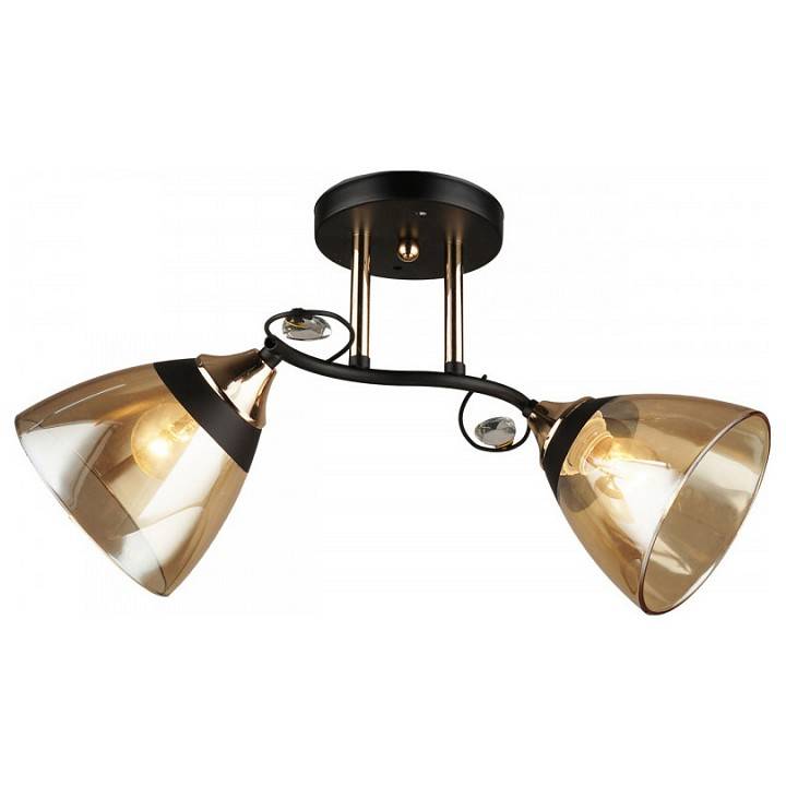 Светильник на штанге Imex MD.3807-2-S BK+FGD