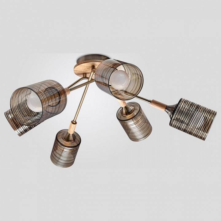 Потолочная люстра Imex MD.4536 6 ламп MD.4536-6-S AB