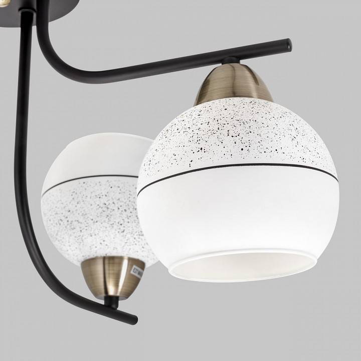 Потолочная люстра Imex MD.8136 4 лампы черный/бронза MD.8136-4-S-BK+AB