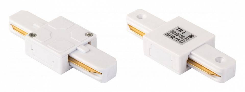 Соединитель линейный для треков Imex Трек 1 белый TR-I WH