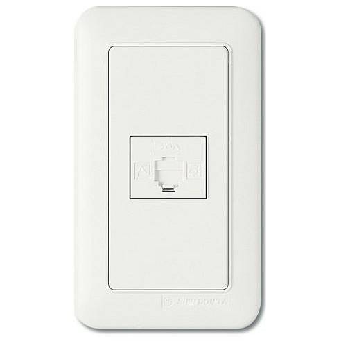 Розетка телефонная RJ-11 Imex WST 1423 белый WST 1423 WH