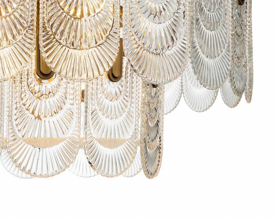 Люстра на штанге Indigo Salice 12022/B/9R Brass