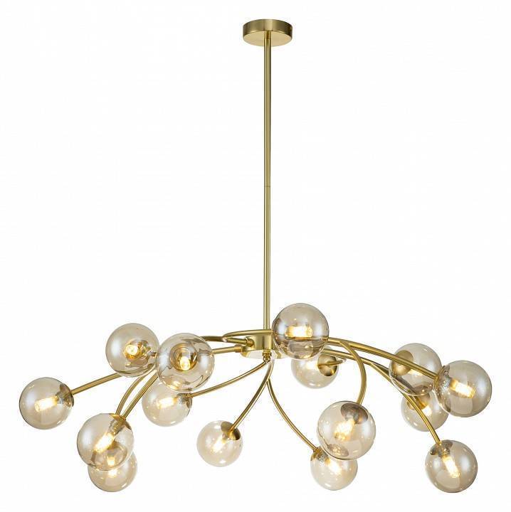 Люстра на штанге Indigo Intero 11024/15R Gold