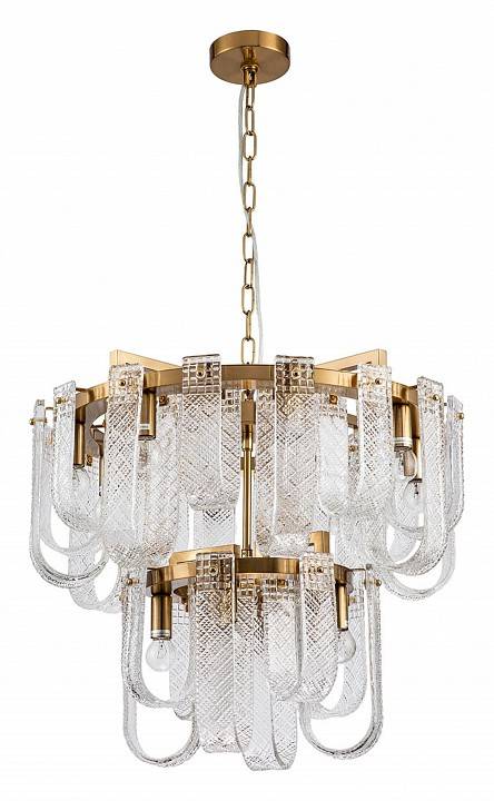 Подвесная люстра Indigo Brina 12027/12P Brass