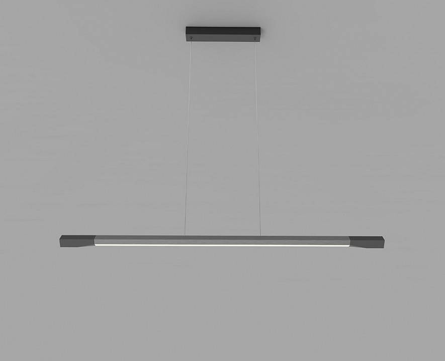 Подвесной светильник Italline IT013-6020 IT013-6020 black/silver 3000K