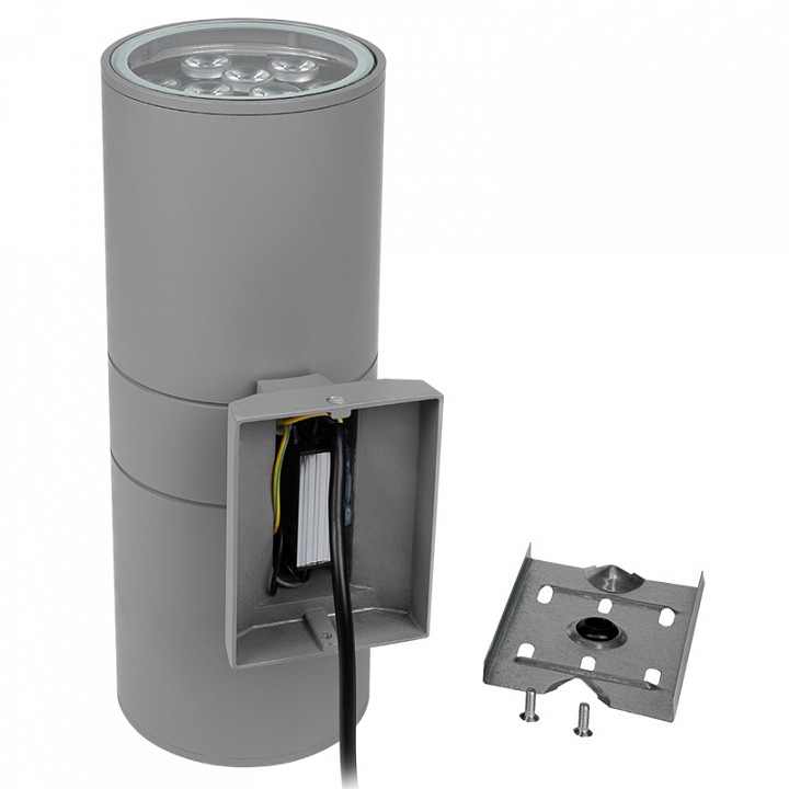 Накладной светильник Jazzway  PWL-300110/30D  2x9w 6500K  GR