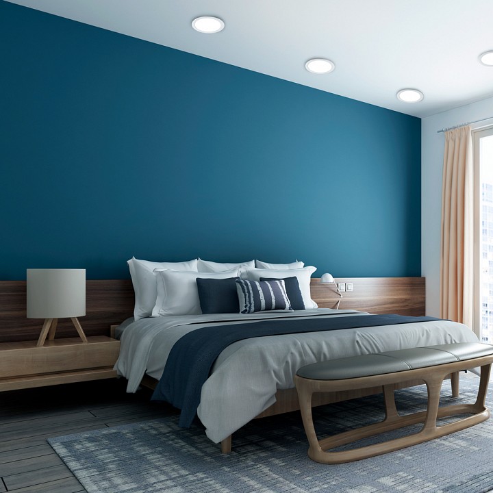 Встраиваемый светильник Jazzway  PPL-R 12w 6500K IP40 WH