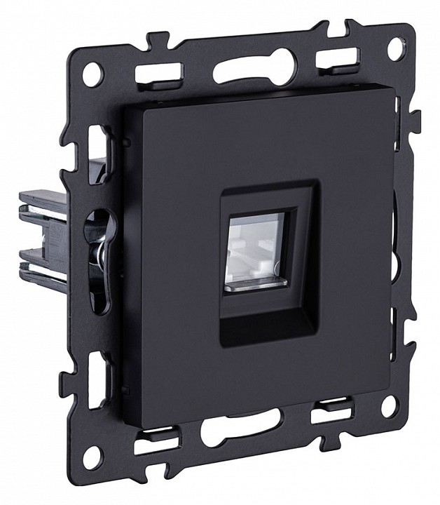 Розетка Ethernet RJ-45 без рамки Kollinger Asthetik AS-017BK