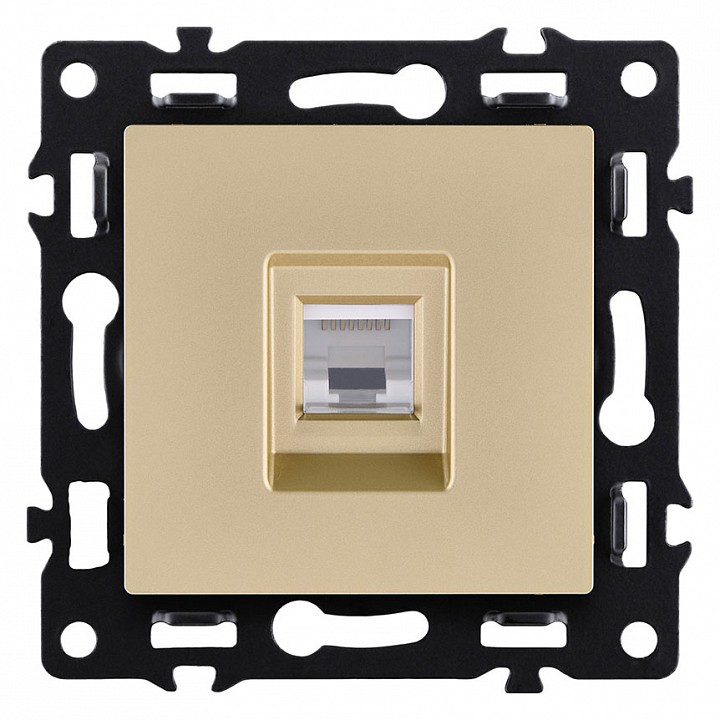 Розетка Ethernet RJ-45 без рамки Kollinger Asthetik AS-017GD