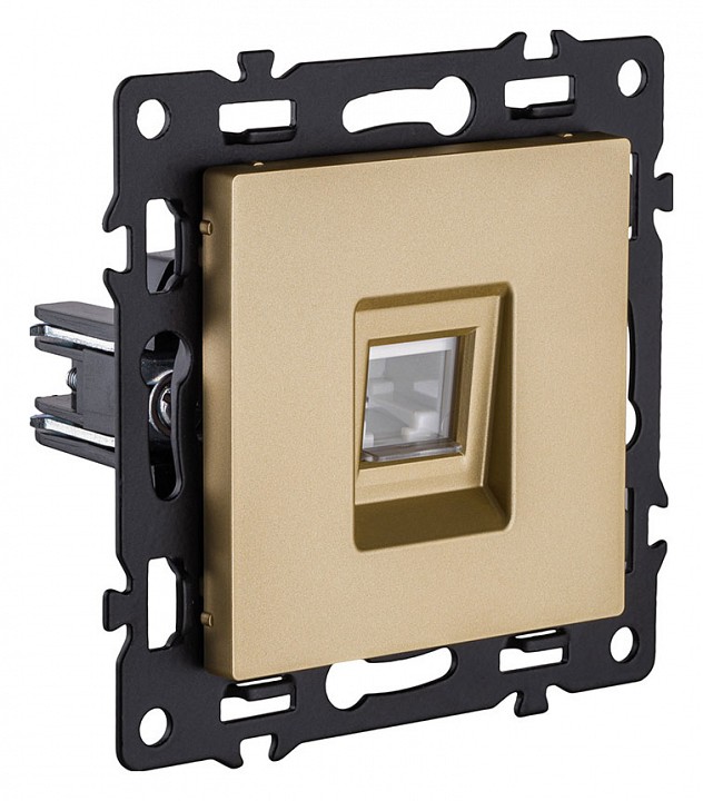 Розетка Ethernet RJ-45 без рамки Kollinger Asthetik AS-017GD