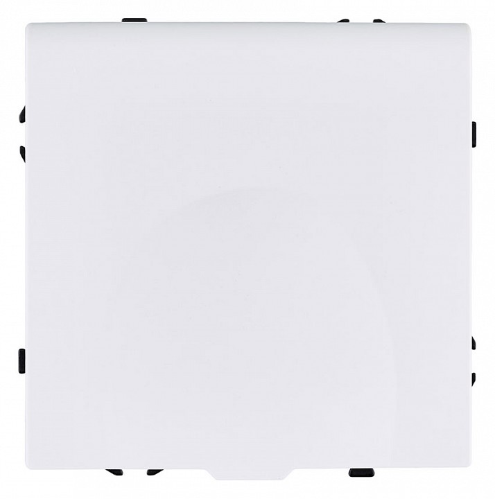 Розетка с заземлением с крышкой, без рамки Kollinger Eclipse EC-015WH