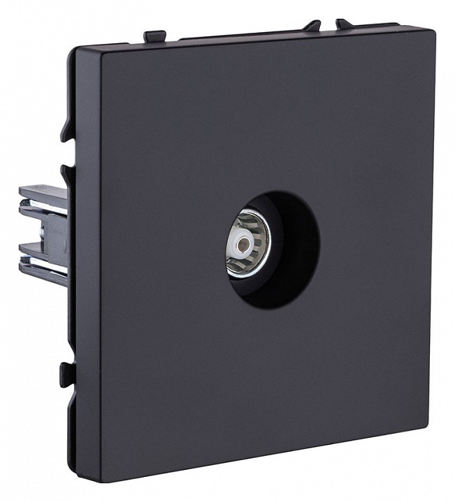 ТВ-розетка и SAT-розетка оконечная без рамки Kollinger Eclipse EC-021BK