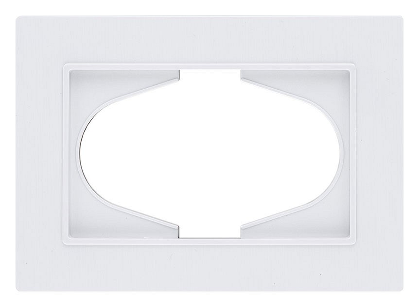 Рамка для двойной розетки Kollinger Eleganz Plex EP120WH