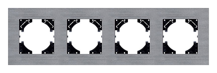 Рамка на 4 поста Kollinger Reflex AL RA4GY