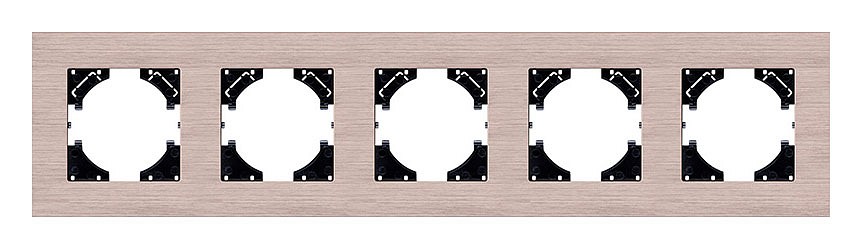 Рамка на 5 постов Kollinger Reflex AL RA5GD