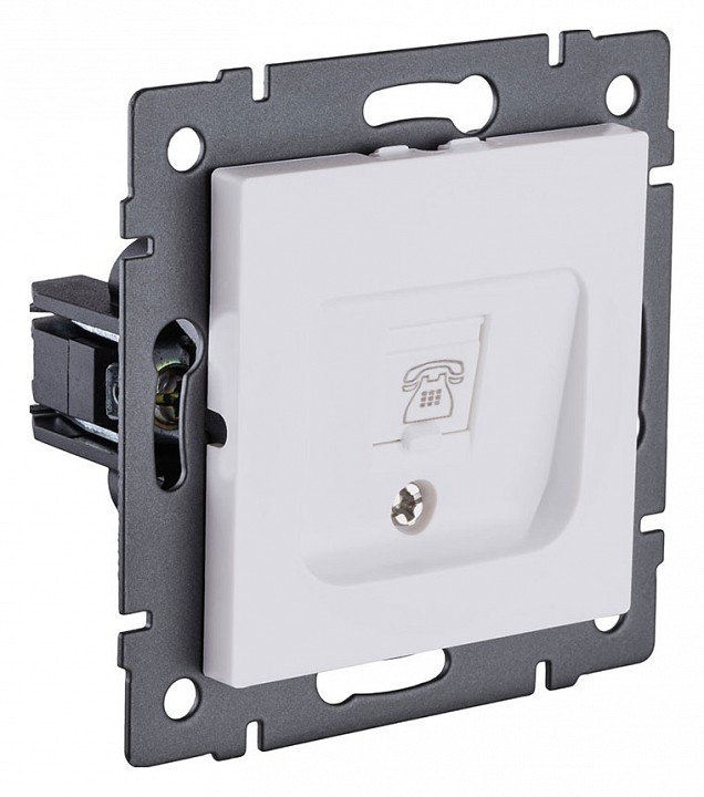 Розетка Ethernet RJ-45 без рамки Kollinger  REA-018WM