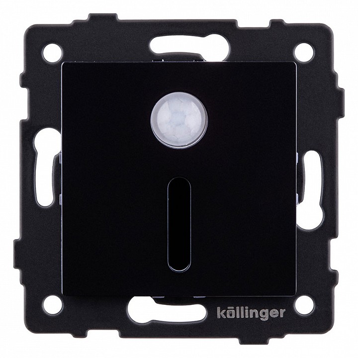 Заглушка для поста с подсветкой, без рамки Kollinger  REA-045BK