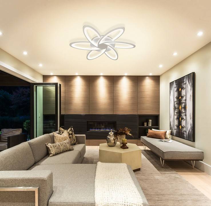 Потолочная люстра Natali Kovaltseva Smart home LED LAMPS 81217