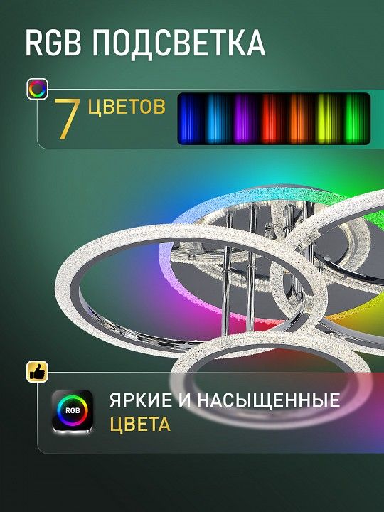 Потолочная люстра Natali Kovaltseva  LED LAMPS 81473