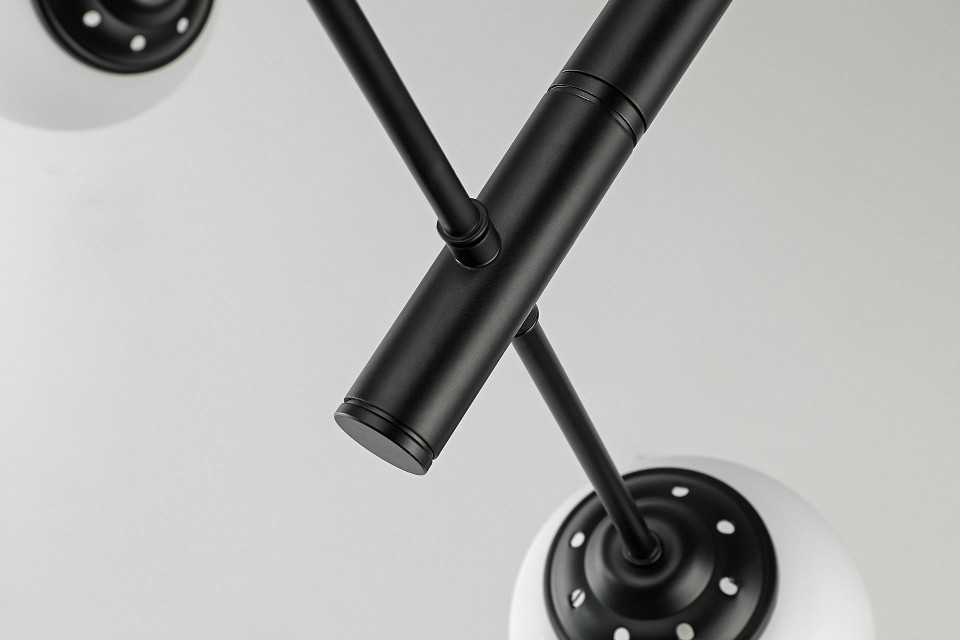 Люстра на штанге Lampit FINO TP 2007-4 BK