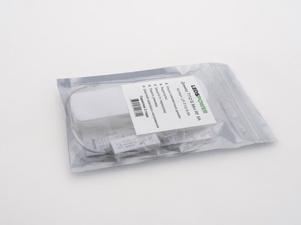 Контроллер-диммер с пультом ДУ LEDS POWER T112-S Mini 003702