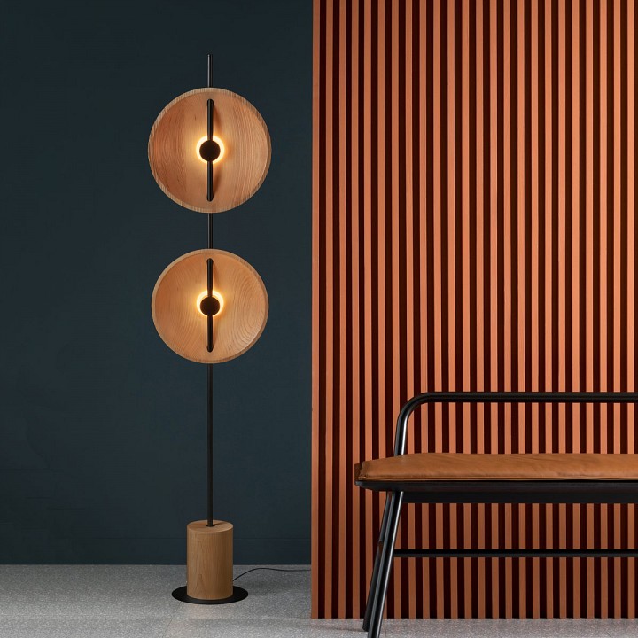 Торшер Loft it Wood 10451F