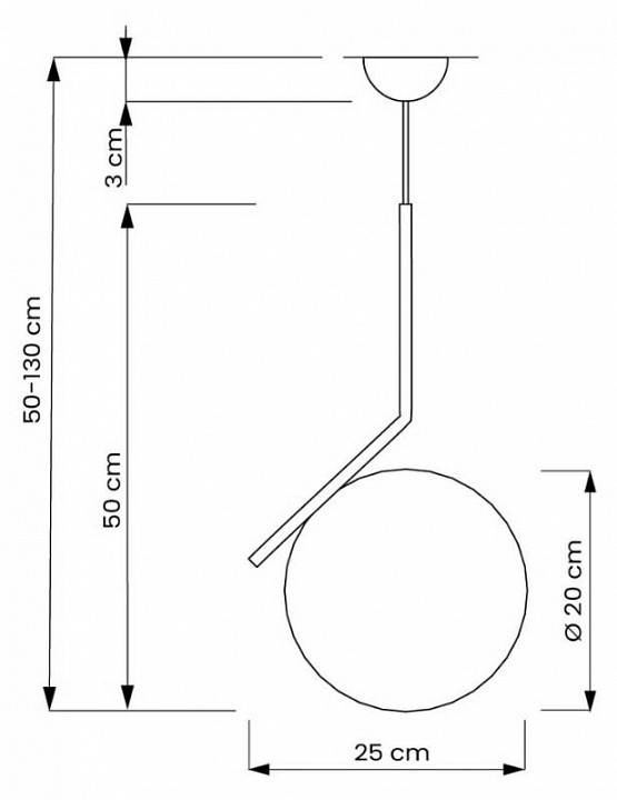 Подвесной светильник Lumina Deco Sorento LDP 1215-200 WT+MD