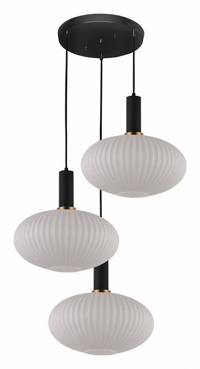 Подвесной светильник LUMINA DECO Flori LDP 1216-3 WT+BK