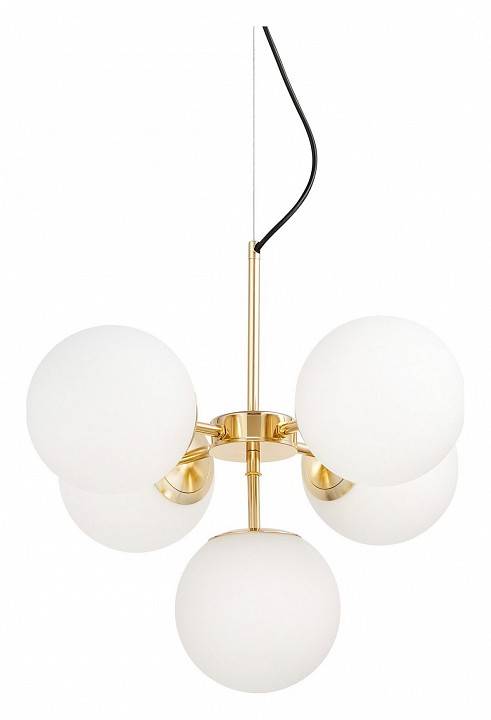 Подвесная люстра LUMINA DECO LDP 6041-5 GD