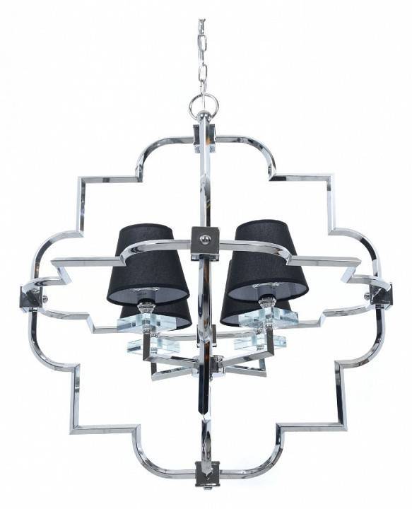 Подвесная люстра Lumina Deco Baltimore LDP 8020-4 CHR+BK