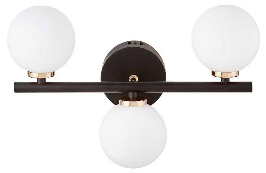 Бра Lumina Deco Marsiada LDW 6033-3 BK+F.GD
