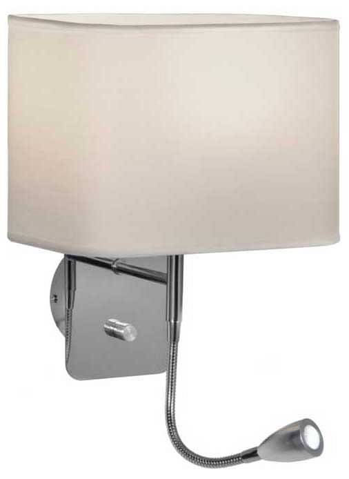 Бра с подсветкой Lumina Deco Boddi LDW 6051-2 WT