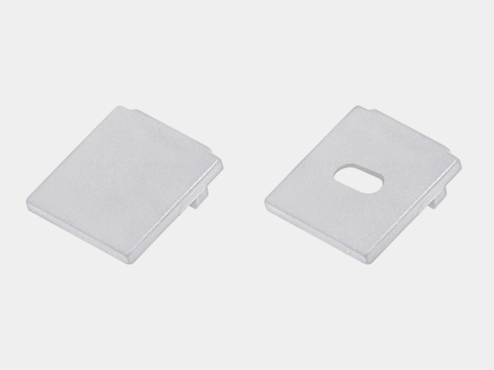 Набор заглушек для профиля Lumker  LS-12-WH-ECS