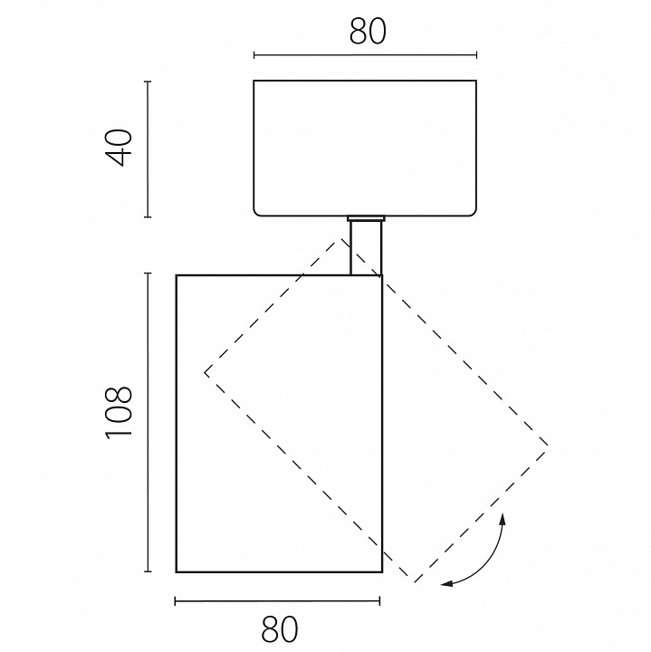 Спот Lightstar Alta Base A5337SO