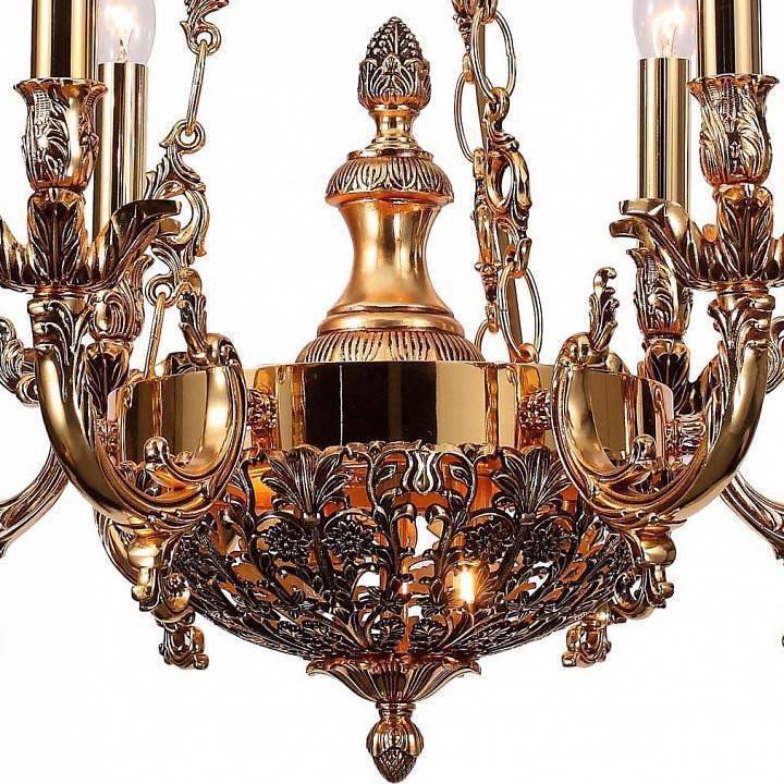 Подвесная люстра Lucia Tucci Firrnze FIRENZE 1781.6.2 antique gold