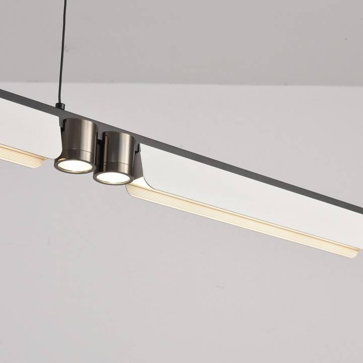 Подвесной светильник iLedex Vision 9309D-1200-2 WH+BK