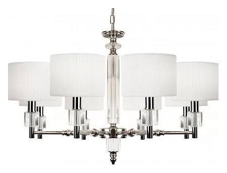 Подвесная люстра iLamp Alexa P2404-8 Nickel