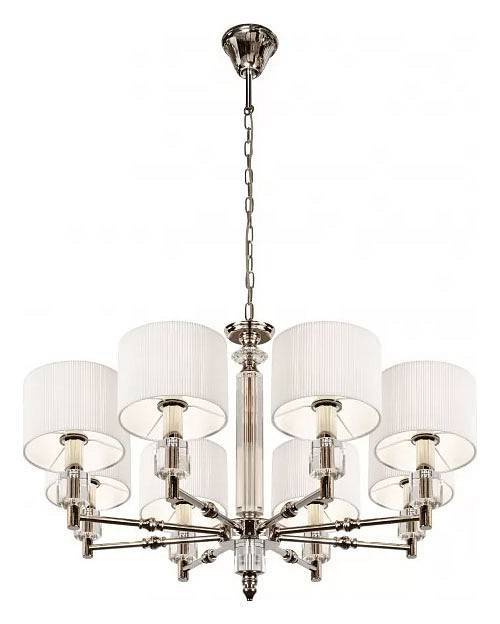 Подвесная люстра iLamp Alexa P2404-8 Nickel